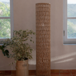 Macramé Rope Floor Lamp (Double Weave Design)