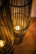 Twin Black Rope Floor Lamps (Set of 2) - Image 2