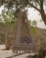 Hanging Macramé Nest Chair