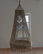 Hanging Macramé Nest Chair - Image 7