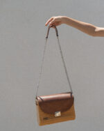 Cocoa Wood Luxe Crossbody - Image 3