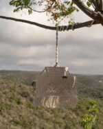 Boho Macramé Hanging Flower Shade - Image 2