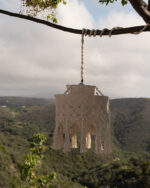 Boho Macramé Hanging Lantern Shade