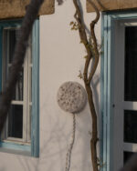 MoonWeave Macramé Wall Light