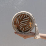 LunaShell Macramé Circle Bag