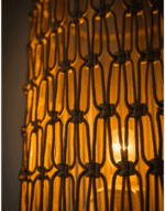 Handcrafted Rattan Floor Lamp – Minimalist Boho Ambient Light - Image 4